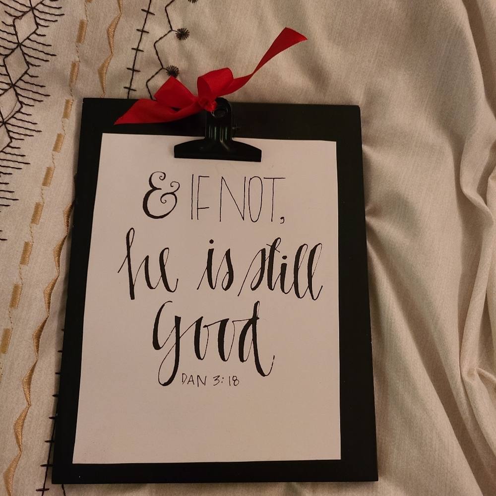 Bible verse wall decor
